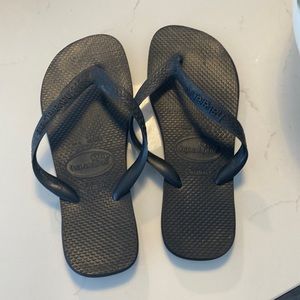 Havaianas “Top” Black Sandals